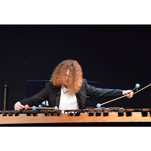 Performing 6-mallet marimba